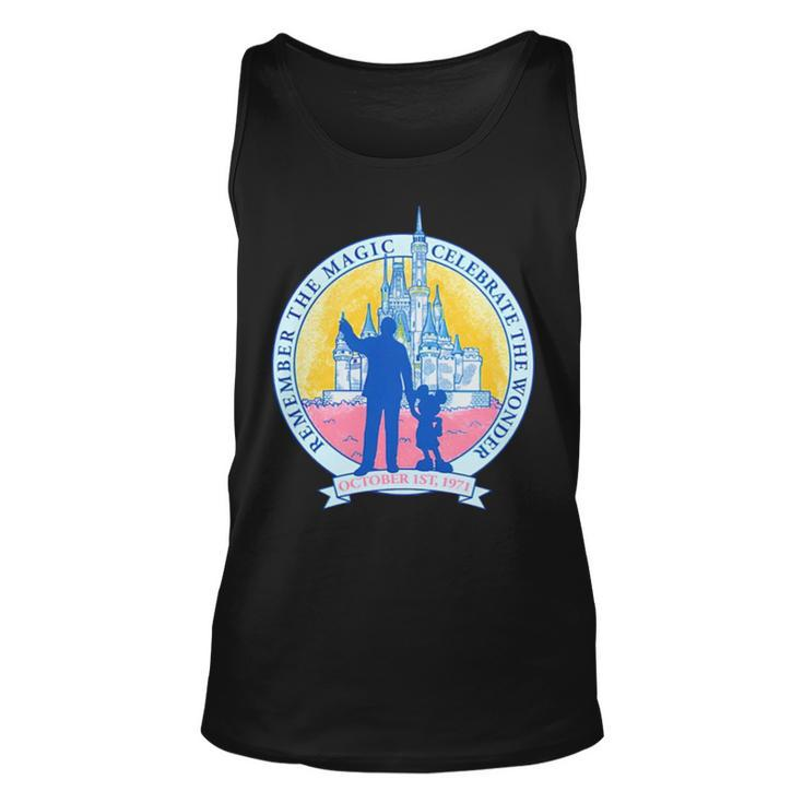 Remember The Magic And Celebrate The Wonder Unisex Tank Top