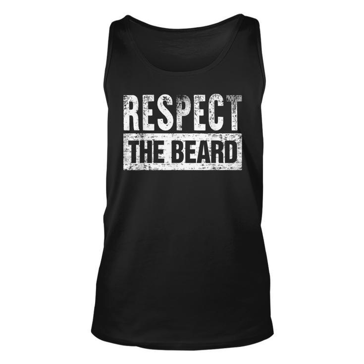 Respect The Beard  Unisex Tank Top