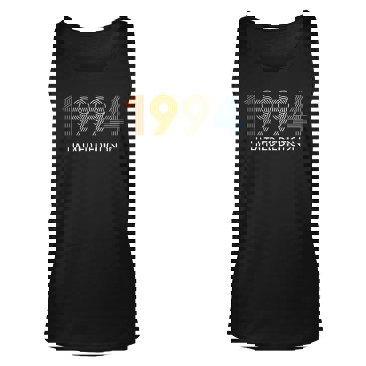 Retro 29 Years Vintage 1994 Limited Edition 29Th Birthday  Unisex Tank Top