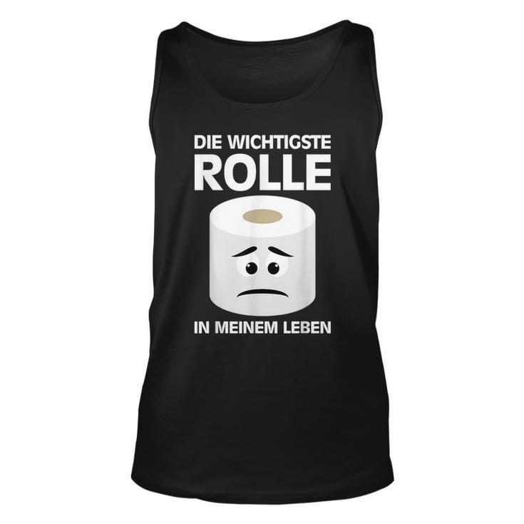 Rolle Klopapier Toilettenpapier Lustige Sprüche Witzige Wc Tank Top