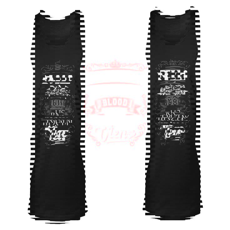 Rollo Blood Runs Through My Veins  Unisex Tank Top