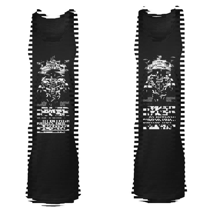 Ryker Blood Runs Through My Veins  Unisex Tank Top