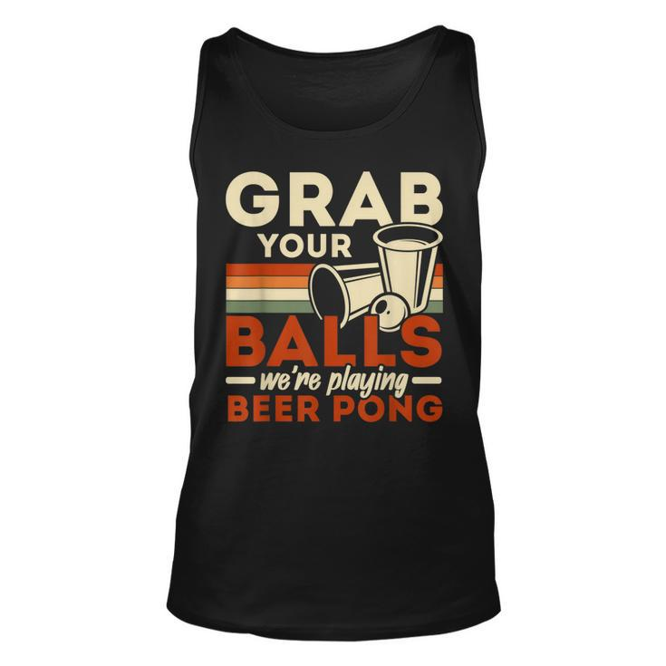 Schnapp Dir Deine Eier Wir Spielen Beer Pong Beer Drinker V2 Tank Top