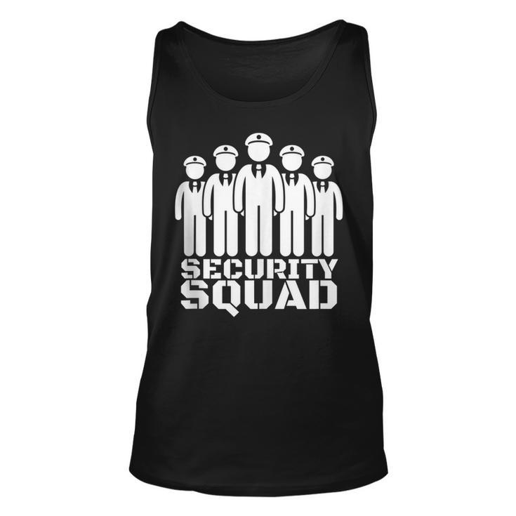 Security Guard Bouncer And Security Officer - Security Squad  Unisex Tank Top