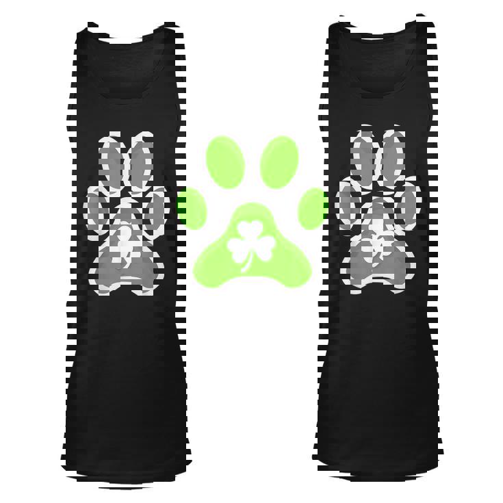Shamrock Dog St Patricks Day  Unisex Tank Top