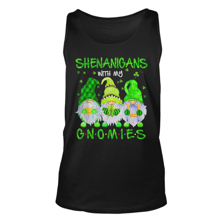 Shenanigans With My Gnomies St Patricks Day Gnome Lover  Unisex Tank Top