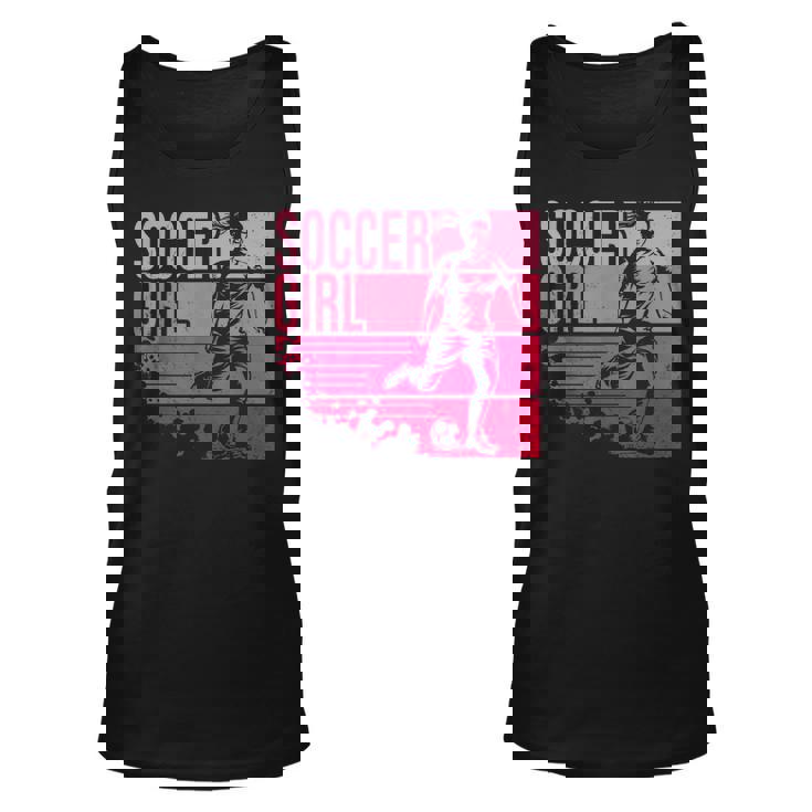 Soccer Gifts For Girls - Soccer N Girl Player Gift  Unisex Tank Top