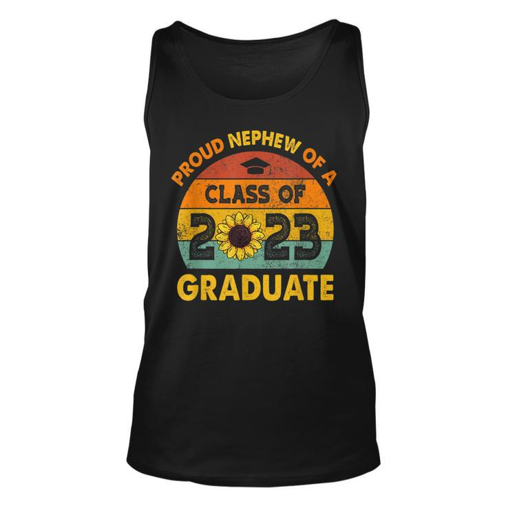 Sonnenblume Senior Proud Neffe Klasse 2023 Graduate Vintage Tank Top