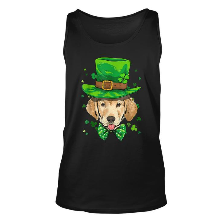 St Patricks Day Leprechaun Labrador Retriever Pet Dog Irish  Unisex Tank Top
