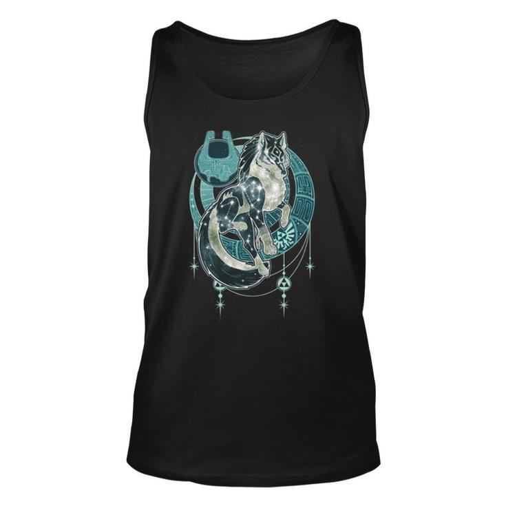 Starry Twilight Sky Astral Chain Unisex Tank Top