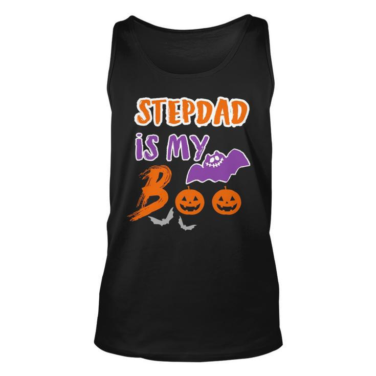 Stepdad Is My Boo Halloween Stepdad S Unisex Tank Top