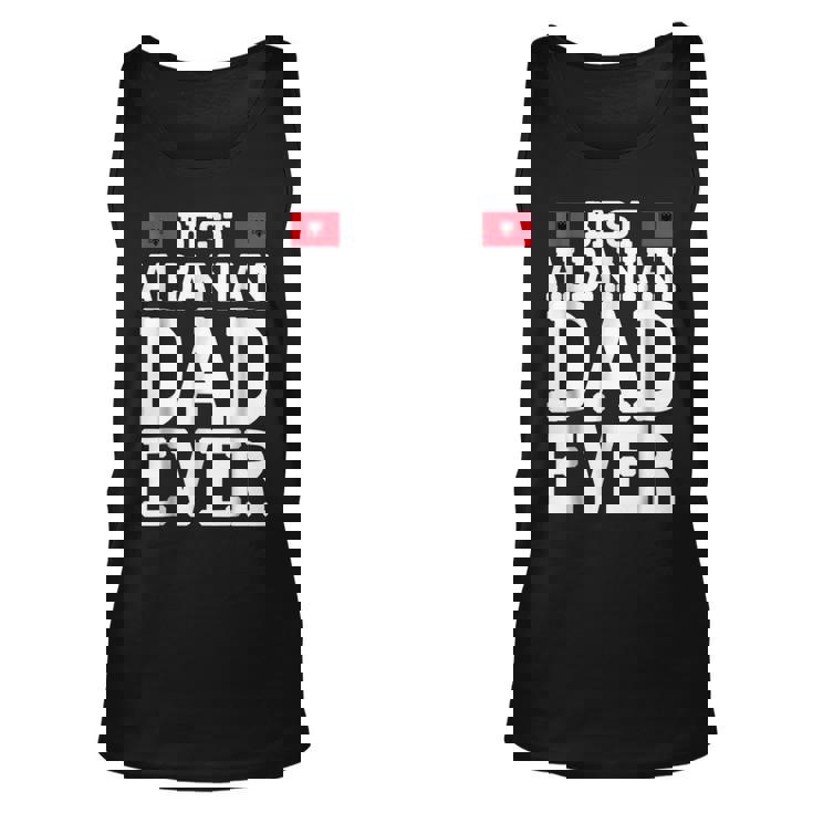 Storecastle Best Albanian Dad Ever Fathers Day Tank Top