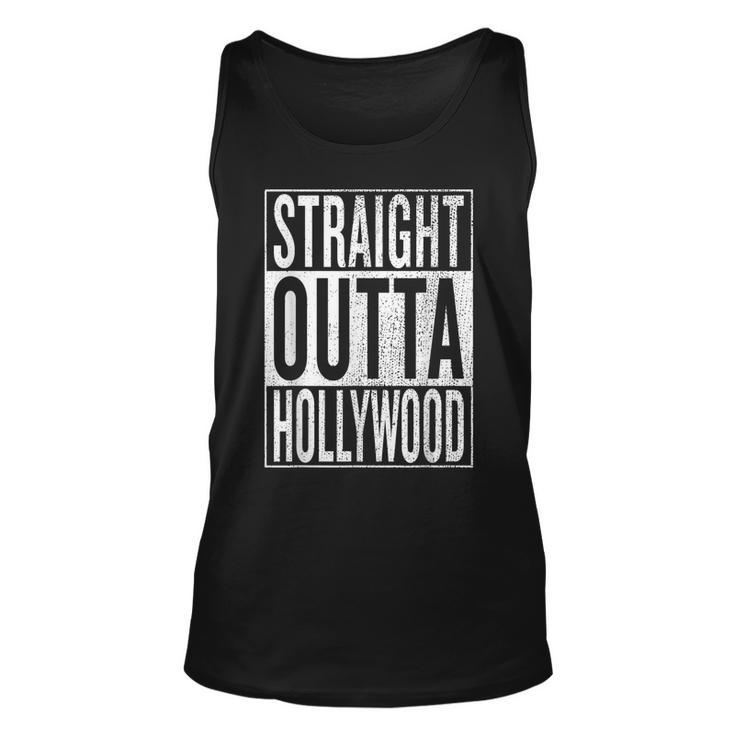 Straight Outta Hollywood Great Travel & Gift Idea  Unisex Tank Top