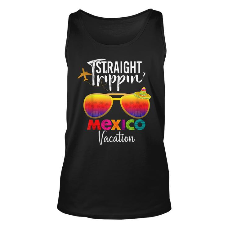 Straight Trippin Mexico Travel Trip Vacation Group Matching Unisex Tank Top
