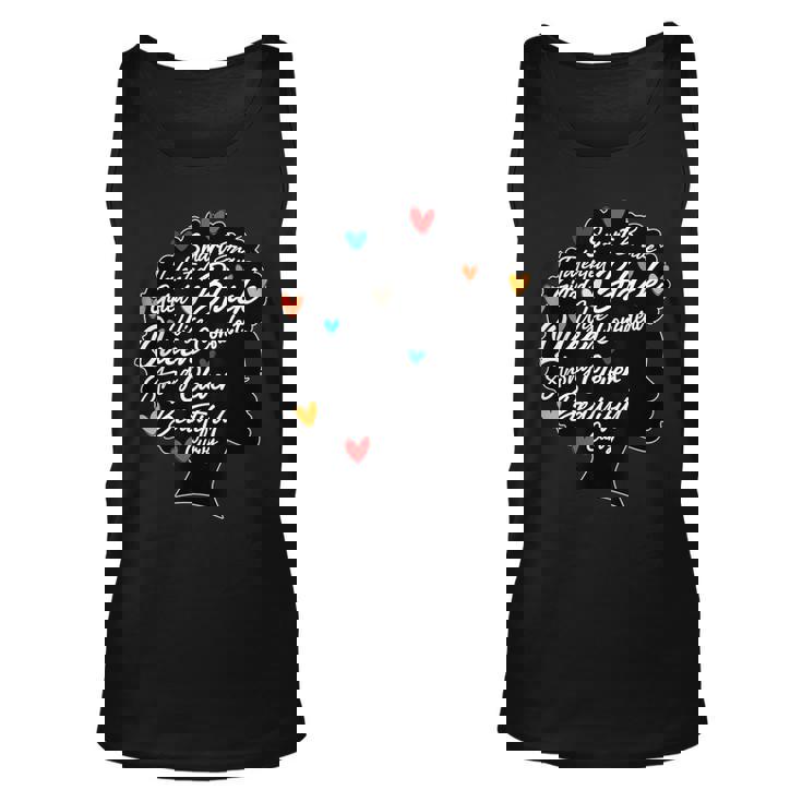 Strong Black Woman  Black Queen  Melanin Queen  Unisex Tank Top