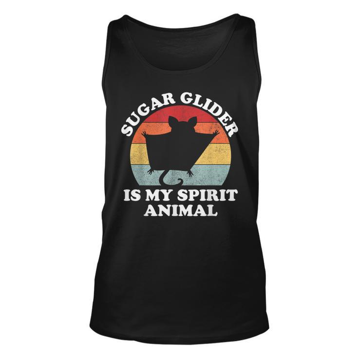 Sugar Glider Is My Spirit Animal Süßer Tierliebhaber Tank Top