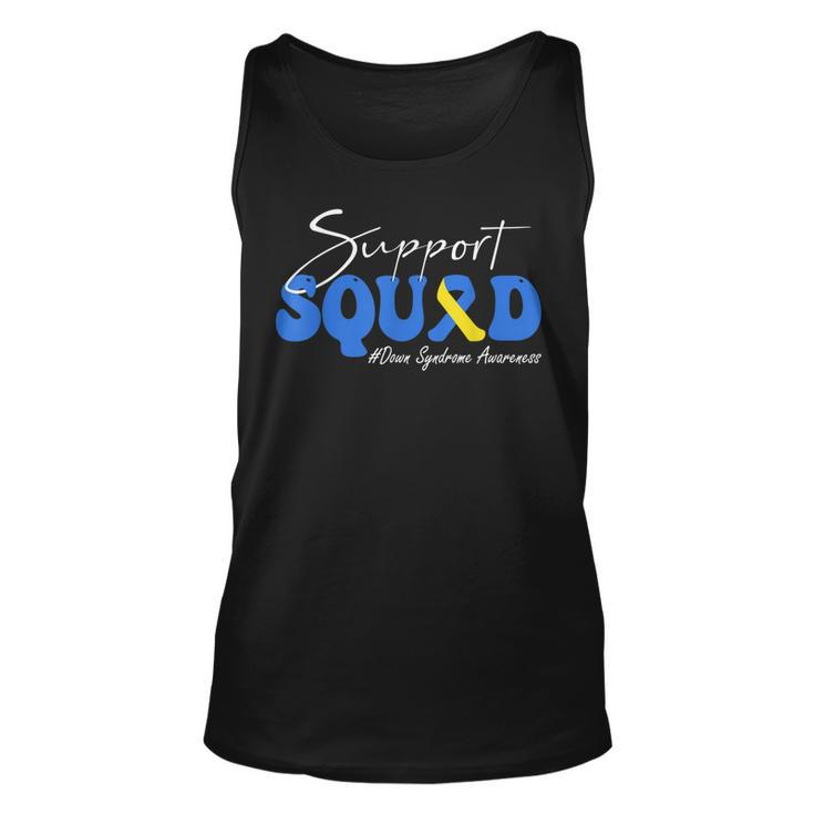 Support Squad Down Syndrome Awareness  Unisex Tank Top
