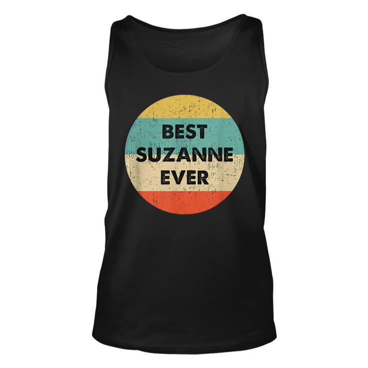 Suzanne Name  Unisex Tank Top