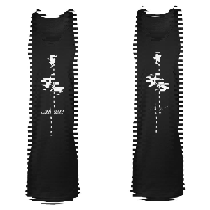 Sweetest Perfection - White Design  Unisex Tank Top