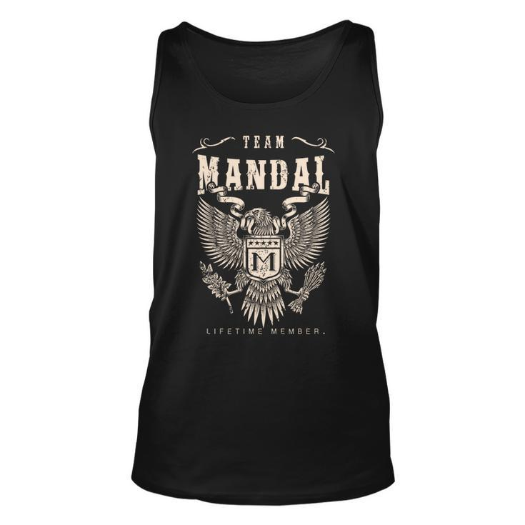 Team Mandal Lifetime Member  Unisex Tank Top