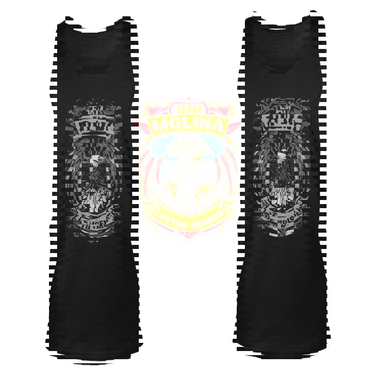 Molina Name Gift Santa Molina Unisex Tank Top Seseable UK
