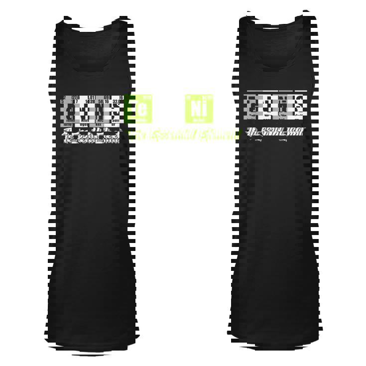 Tennis - The Essential Element | Funny Love Tennis  Unisex Tank Top