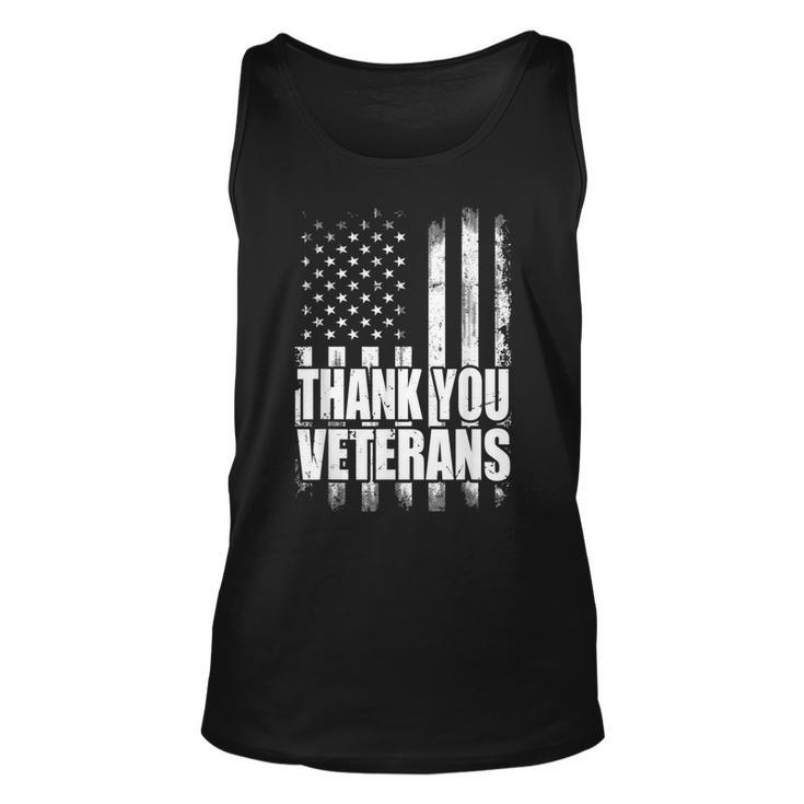 Thank You Veterans  Veterans Thank You Veterans Day  V2 Unisex Tank Top