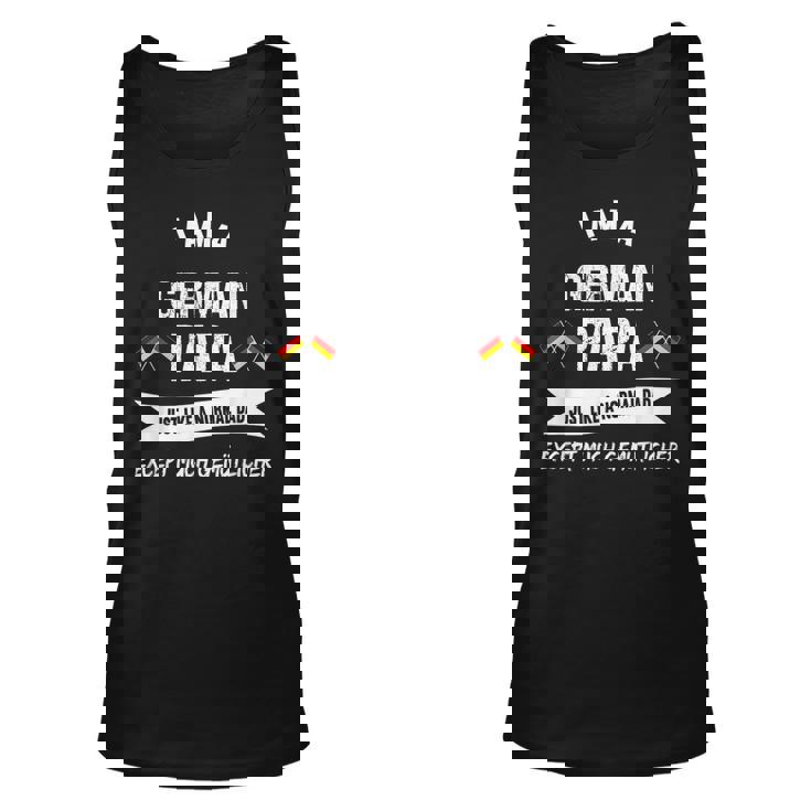 The Best German Dad German Papa Gift For Mens Unisex Tank Top