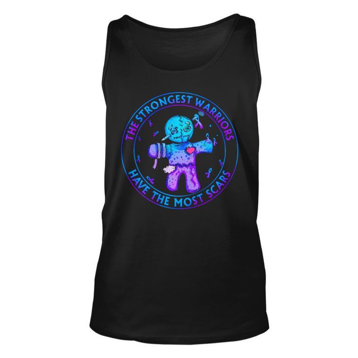 The Strongest Warriors Have The Most Scars T Unisex Tank Top