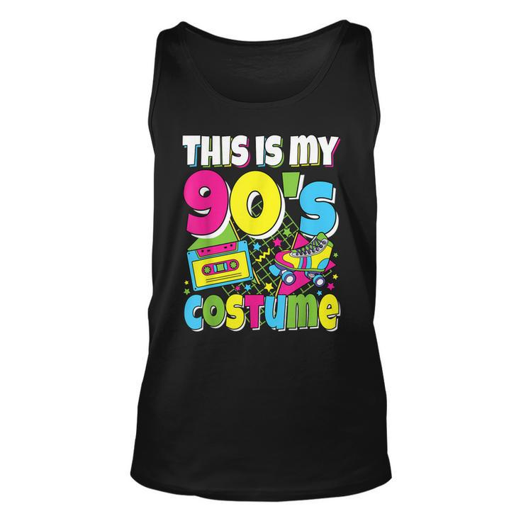 This Is My 90S Costume 90S Theme Outfit Nineties 1990S  Unisex Tank Top