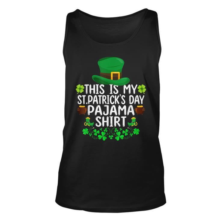 This Is My St Patricks Day Pajama Classic Funny Patricks Day  Unisex Tank Top
