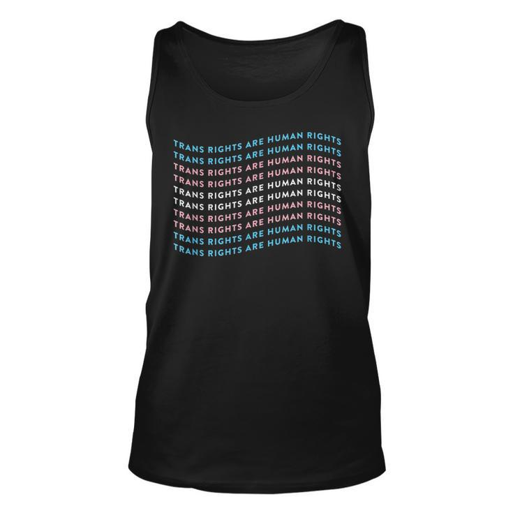 Trans Rights Are Human Rights Lgbtq Pride Month  Unisex Tank Top