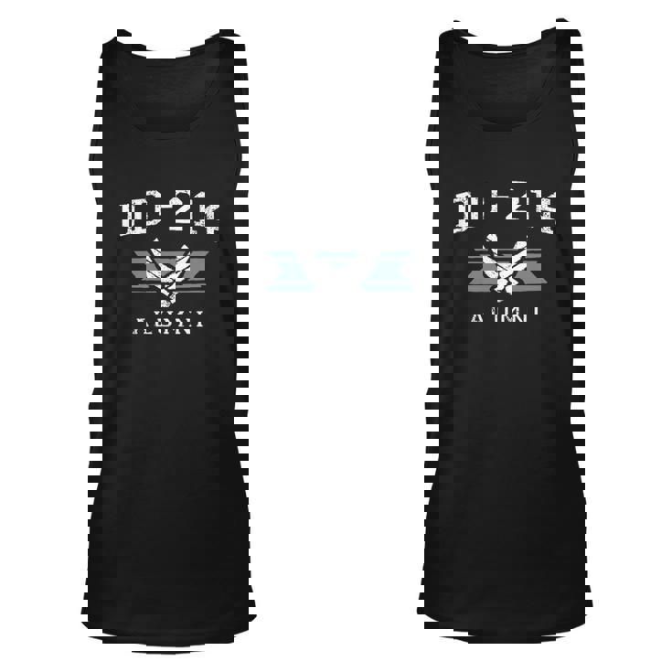 Us Air Force Dd-214 Alumni T-Shirt Retired Airman Men Women Tank Top Graphic Print Unisex