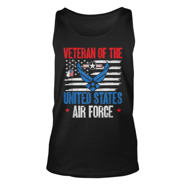Us Air Force Veteran Veteran Of The United States Air Force  V2 Unisex Tank Top
