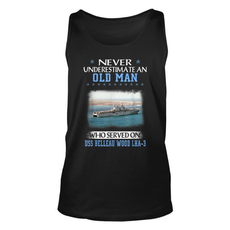 Uss Belleau Wood Lha-3 Veterans Day Father Day  Unisex Tank Top