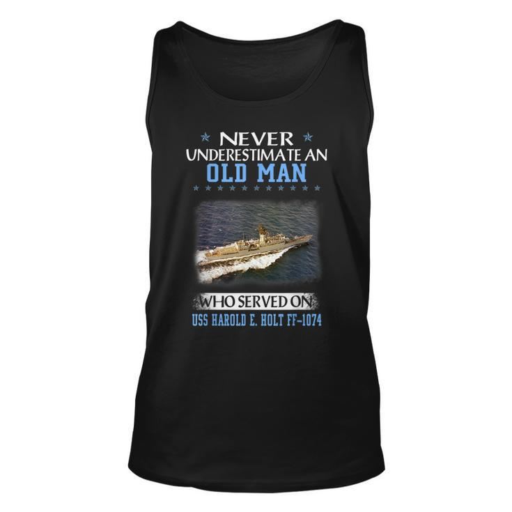 Uss Harold E Holt Ff-1074 Veterans Day Father Day  Unisex Tank Top