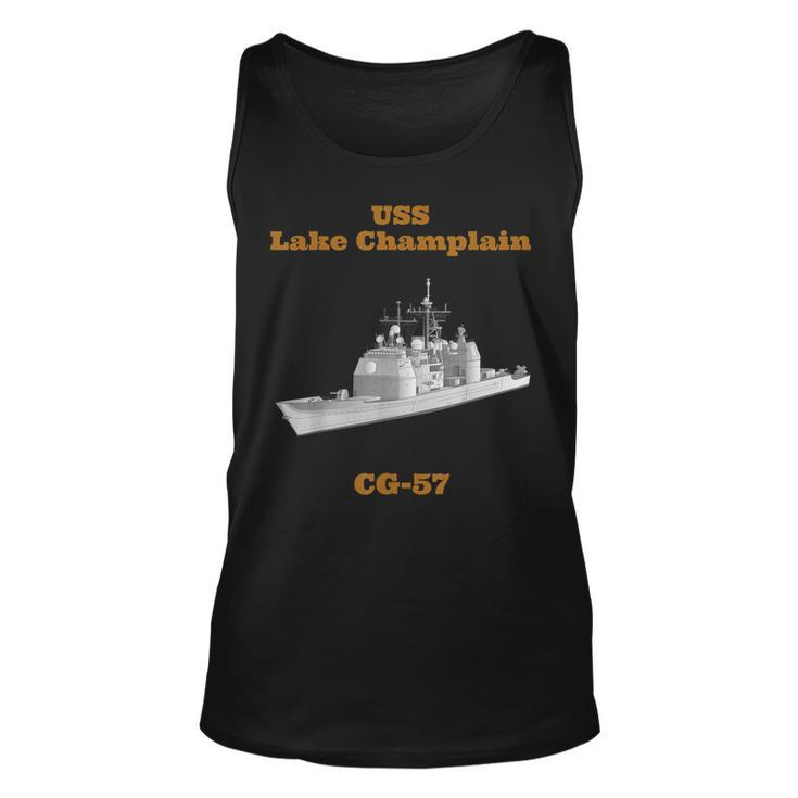 Uss Lake Champlain Cg-57 Navy Sailor Veteran Gift  Unisex Tank Top