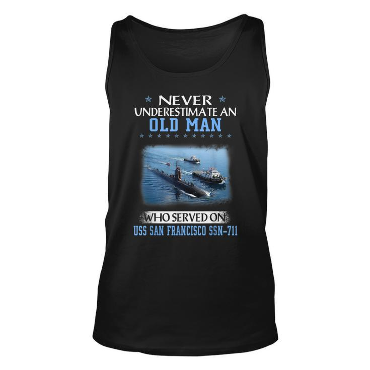 Uss San Francisco Ssn-711 Submarine Veterans Day Father Day  Unisex Tank Top