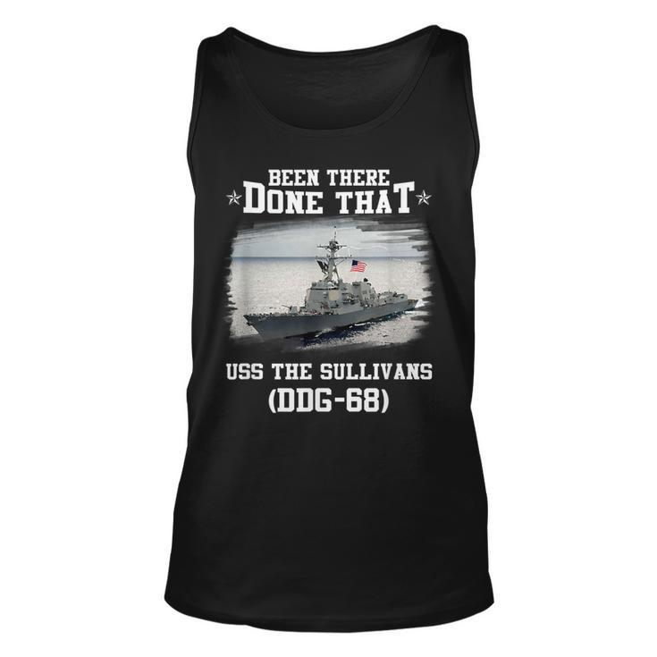 Uss The Sullivans Ddg-68 Destroyer Class Father Day  Unisex Tank Top