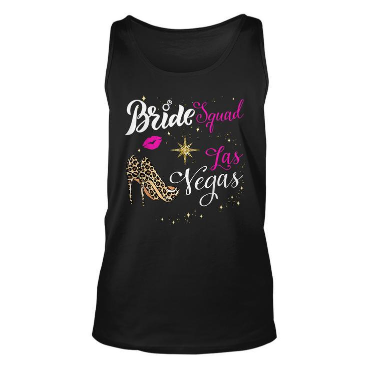 Vegas Bride Squad 2023 Married In Vegas Bachelorette Party  Unisex Tank Top