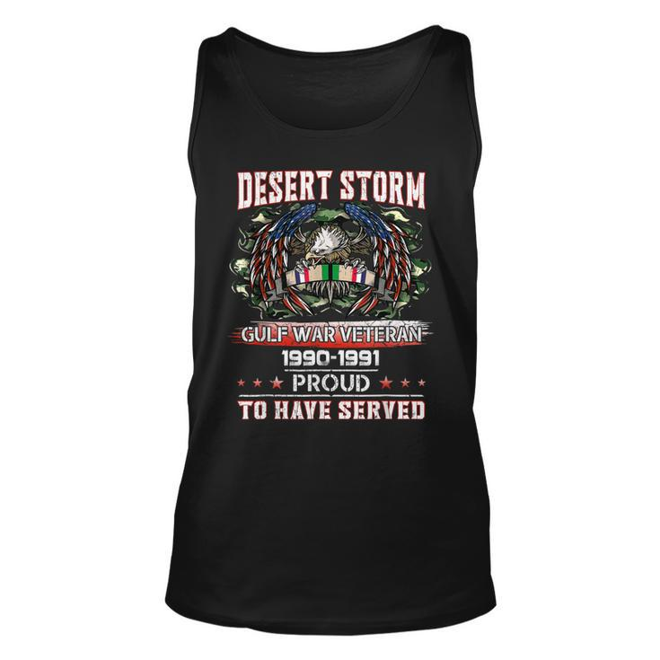 Veteran Desert StormVeteran Proud For Fathers Day Unisex Tank Top