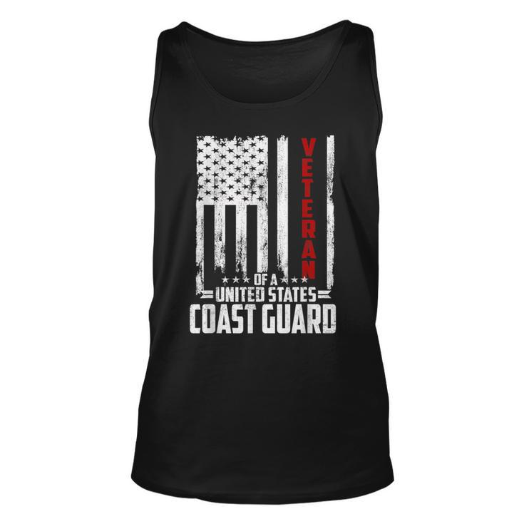Veteran Of The United States Coast Guard  Unisex Tank Top