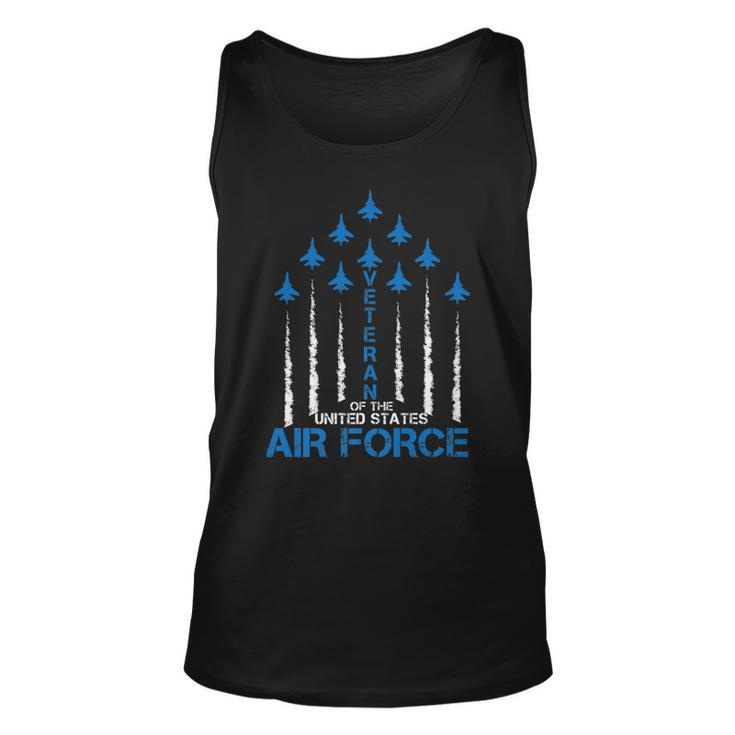 Veteran Of The United States Us Air Force - Usaf Patrioitc   Unisex Tank Top