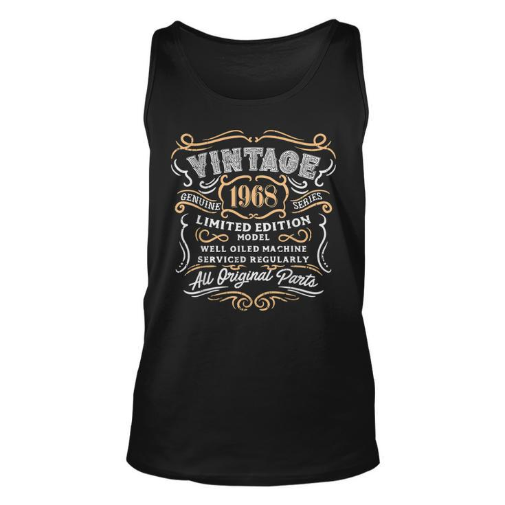Vintage 1968  Funny Retro 51St Birthday Gift For Dad  Unisex Tank Top