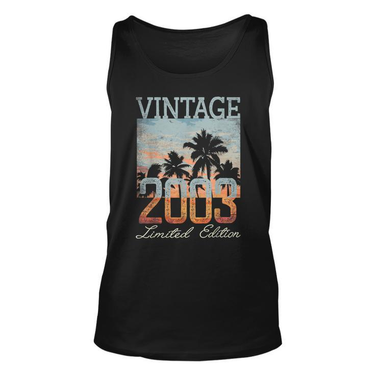 Vintage 2003 Limited Edition 20Th Birthday 20 Year Old Tank Top