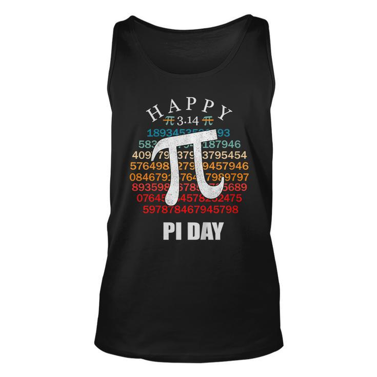 Vintage Pi Day Shirt Math Techer Funny Gifts Happy Pi Day  Unisex Tank Top