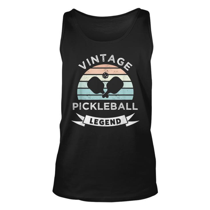 Vintage Pickleball Legend Lustiges Dink Master Geschenk Tank Top