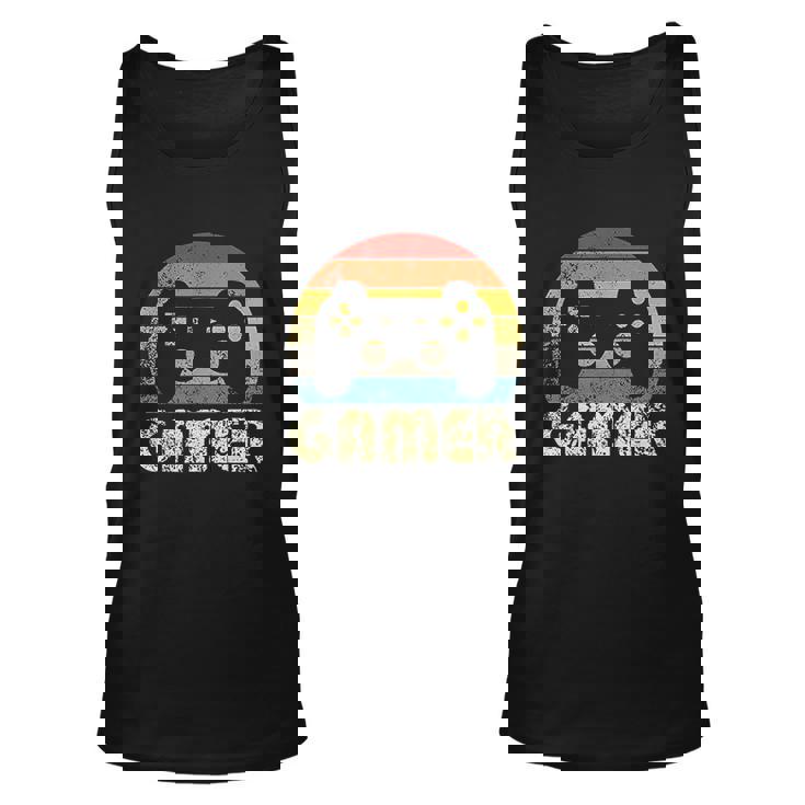 Vintage Retro Gamer Video Game Player Boys Teens Men Gift Tank Top Vintage Retro Gamer Video Game Player Boys Teens Men Gift Tank Top