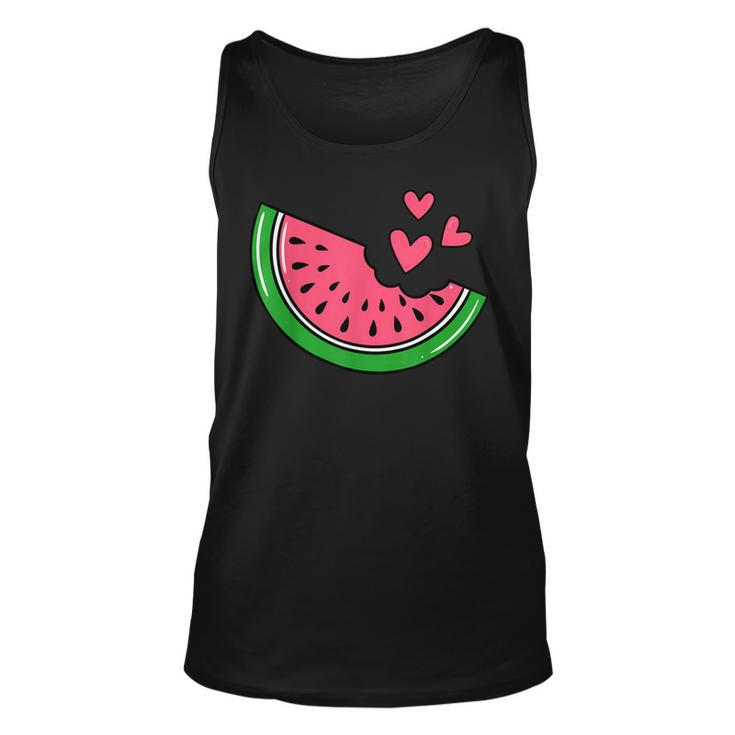 Watermelon Slice Melon Summer Vacation Season Fruit Lovers  Unisex Tank Top