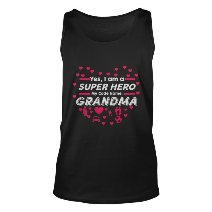 Womens Grandma Superhero Tshirt Super Hero Womens Gift Tee Men Women Tank Top Graphic Print Unisex